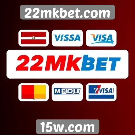 Métodos de pagamento disponíveis no 22mkbet
